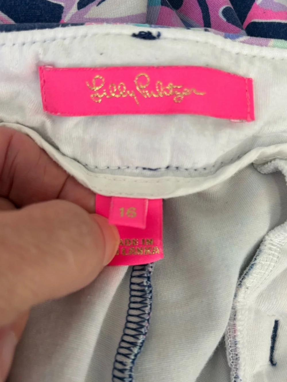 Lilly Pulitzer shorts size 16